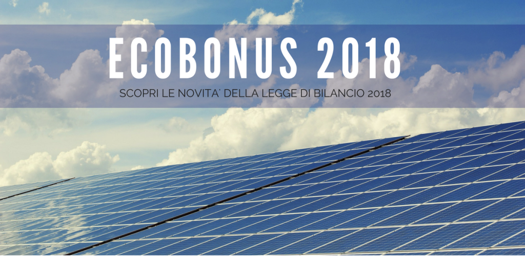 ecobonus 2018